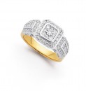 9ct-Diamond-Ring-Total-Diamond-Weight75ct Sale