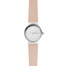 Skagen-Freja-Pink-Leather-Watch Sale