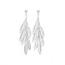 Sterling-Silver-6-Feathers-Drop-Earrings Sale
