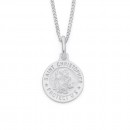 Sterling-Silver-St-Christopher-Medal Sale