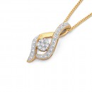 9ct-Diamond-Pendant Sale