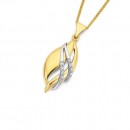 9ct-Gold-Flame-Pendant Sale