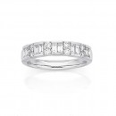 18ct-White-Gold-Round-and-Baguette-Diamond-Band Sale