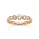 9ct-Rose-Gold-Diamond-Rubover-Ring Sale