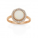 9ct-Rose-Gold-Opal-and-Diamond-Ring Sale