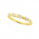 9ct-Diamond-Set-Twist-Ring Sale
