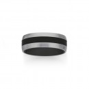 Chisel-Stainless-Steel-Stripe-Ring Sale
