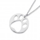 Sterling-Silver-Paw-Pendant Sale