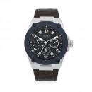 Guess-Gents-Legacy-Leather-Strap-Watch Sale