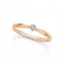 9ct-Rose-Gold-Diamond-Solitaire-Ring Sale