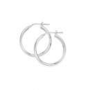 Sterling-Silver-Hoop-Earrings-25mm Sale