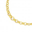 9ct-45cm-Graduated-Belcher-Necklace Sale