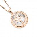 9ct-Rose-Gold-Diamond-Set-Tree-of-Life-Pendant Sale