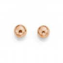 9ct-Rose-Gold-6mm-Ball-Studs Sale