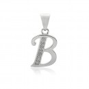 Initial-B-Pendant-in-Sterling-Silver Sale