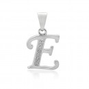 Initial-E-Pendant-in-Sterling-Silver Sale