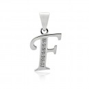 Initial-F-Pendant-in-Sterling-Silver Sale