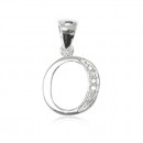 Initial-O-Pendant-in-Sterling-Silver Sale