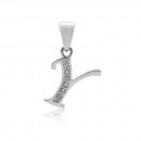 Initial-Y-Pendant-in-Sterling-Silver Sale