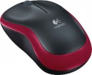 Logitech-M185-Wireless-Mouse-Red Sale