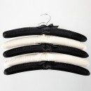 5-Pack-Padded-Hangers-Black-Cream Sale
