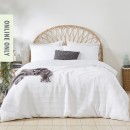 Istoria-Home-100-Cotton-Chunky-Waffle-Duvet-Cover-Set Sale