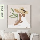 Design-Republique-Plant-Lady-Framed-Wall-Art Sale