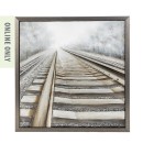 Design-Republique-Framed-Train-Tracks-3D-Art Sale