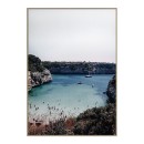 Design-Republique-Kai-Turquoise-Bay-Framed-Canvas Sale