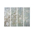 Home-Chic-4-Piece-Lily-Cherry-Blossom-Canvas Sale
