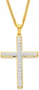 9ct-Diamond-Cross-Pendant Sale