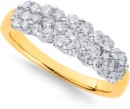 9ct-Cluster-Diamond-Ring Sale