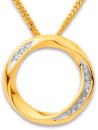 9ct-Diamond-Circle-of-Love-Pendant Sale