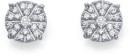 9ct-Diamond-Cluster-Stud-Earrings Sale