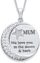 Sterling-Silver-Cubic-Zirconia-Moon-and-Star-Mum-Pendant Sale