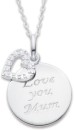 Sterling-Silver-Cubic-Zirconia-Round-Mum-with-Heart-Pendant Sale