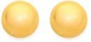 9ct-6mm-Flat-Ball-Stud-Earrings Sale