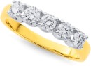 18ct-Five-Stone-Diamond-Ring Sale