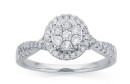 9ct-White-Gold-Round-Cluster-Diamond-Ring Sale