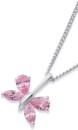 Sterling-Silver-Pink-Cubic-Zirconia-Butterfly-Pendant Sale