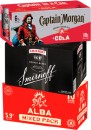 Captain-Morgan-Spiced-Cola-6-10-x-330ml-Cans-Smirnoff-Ice-Double-Black-or-Black-Guarana-7-12-x-250ml-Cans-or-Alba-Range-10-x-250ml-Cans Sale