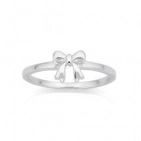 Sterling+Silver+Mini+Bow+Ring