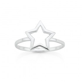 Star+Ring+in+Sterling+Silver