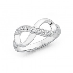 Cubic-Zirconia-Infinity-Ring-in-Sterling-Silver on sale