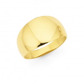 9ct-Dome-Ring on sale