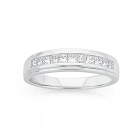 18ct-White-Gold-Diamond-Eternity-Ring-Total-Diamond-Weight50ct on sale