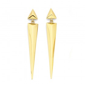9ct-Long-Spike-Earrings on sale