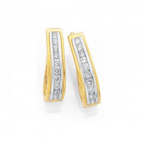 9ct-Diamond-Earrings-Total-Diamond-Weight50ct on sale