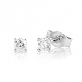 9ct-White-Gold-Studs-Total-Diamond-Weight20ct on sale