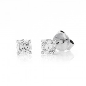 18ct-White-Gold-Studs-Total-Diamond-Weight50ct on sale